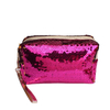 Sparkling Cute Sequin Make Up Bag Fashion Ladies Cosmetic Organizer Pouch Zipper Bag For Daily Travel