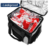 large space waterproof durable fabric beach beer drink cooler bag travel picnic insulation thermal food cooler bag