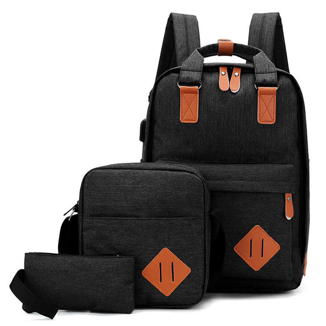 Bag Group Anti Theft Laptop Backpack Business Style Crossbody Shoulder Sling Bag Multipurpose Pouch Bag