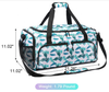 Custom Full Printing Travel Duffel Bag Women Portable Large Space Fitness Sport Football Gym Sport Bag with Wet Pocket