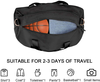 2022 New Black Travel Duffel Bag Sports Shoulder Weekender Travel Bag for Women Exercise Bag