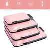 Wholesale Large Capacity Expandable Packing Organizer Customized Printing Travel Lady Compression Packing Cubes