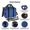 Outdoor Picnic Camping Large Foldable Portable Food Lunch Aluminum Foil Thermal Insulated Cooler Bags Insulated Bag