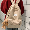 Custom Logo Corduroy Travel Backpack Bag Lightweight Casual Daypack for Women Men