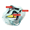 Custom Logo Sports Gym Bag for Women Waterproof Leather Weekender Onvernight Duffle Bag