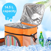 Waterproof Oxford Cloth Insulation Lunch Bag Portable Picnic Refrigerated Diagonal Across-body Fresh Food Cooler Bag