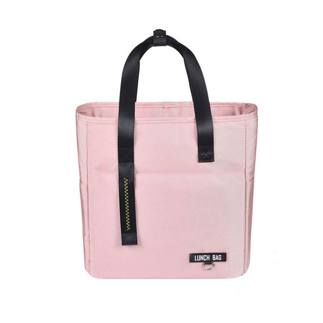 Large Capacity Food Zipper Storage Bags Container for Women Free Cooler Thermal Insulation Insulated Custom Thermal Tote Handbag