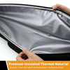 Black Golf 7 Can Cooler Sleeve thermal Insulated Beverage Cooler sleeve for Golf bag