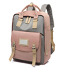 Outdoor Travel Leisure Contrast Color School Backpack Bags Laptop Backpacks Book Bag Rucksack For Girl