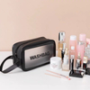 Waterproof Cosmetic Bag Clear Zipper Makeup Bag Travel Toiletries Organizer for Women Men