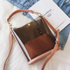 Custom 2pcs Clear Tote Handbags for Women Transparent Crossbody Shoulder Bag with Leather Pouch