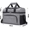 Hot Sell Double Layer Insulated Cooler Lunch Bag for Picnic Camping Travel