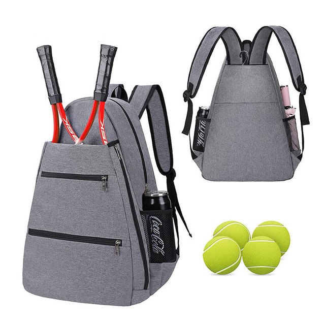 Wholesale Durable Outdoor Sport Tennis Rackets Backpack Large Capacity Custom Paddle Bag For Men Women
