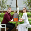 2 Bottle Wine Carrier Bag Tote Insulated Food Cooler bag Waterproof picnic bag