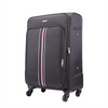 Wholesale New Style Business Factory Waterproof Black Nylon Fabric Soft Travel Luggage Set