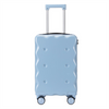 Customized Logo Trolley Bags Lightweight Women ABS+PC Suitcase