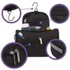 Hanging Travel Toiletry Bag Organizer Bathroom Dopp Kit with Hook for Traveling Accessories