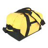 Custom Logo 14" Small Duffle Bag Two Toned Gym Travel Weekender Carry On Overnight Bag for Women Man