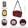 Large Lunch Tote Bag Reusable Insulated Lunch Bag for Men And Women, 15L Lunch Box with Shoulder Strap for Work