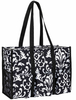 large capacity Teacher book and clothes tote Bag with pockets and mesh pockets inside for women