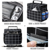 Thermal Aluminium Foil Insulation Bags Custom Pattern Travel Picnic Custom Logo Cooler Bag Insulated Lunch Cooler Bag