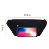 Customised Logo Running Belt Fanny Packs Boys Fashion Young Waist Bag Pouch Large Capacity Travel Waist Bag