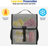 Hot Selling Outdoor Picnic School Insulated Thermal Bags for Food Collapsible Insulated Lunch Bag for Women