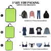 Travel Compression Packing Cubes Set Various Sizes Travel Luggage Packing Organizers Accessories