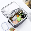 BSCI Hot Sales Customized Portable One Shoulder Double Large Capacity Waterproof Insulated Preserved Cooler Lunch Bag