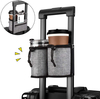 Factory Custom Luggage Travel Drink Bag Cup Holder Fits All Suitcase Handles Free Hand Drink Beverages Caddy