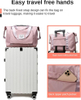 Sports Duffel Bag with Custom Logo Gym Bags with Custom Print Weekend Overnight Bag with Shoe Compartment