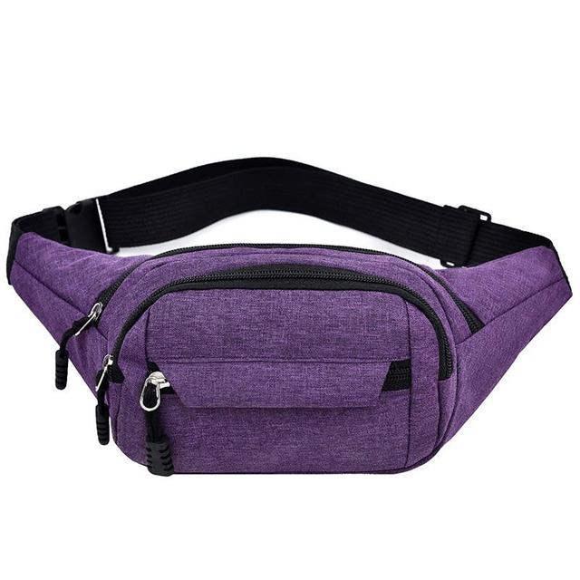 Women Men Unisex Promotional Cheap Custom Logo Waist Bag Fanny Pack for Outdoor Travel Shopping