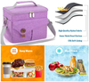 Customized Leakproof School Travel Office Picnic Insulated Lunch Box Tote Lunch Bag for Men Women Adults
