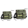 Heavy Duty Canvas Electrical Carpenter Tool Electrician Safety Tool Bags Multi Function Repair Tools with Bag
