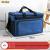 Outdoor Picnic Amazon's Hot Sale New Large Capacity Waterproof Takeout Incubator Heavy Cooler Bag