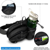 Custom Fanny Pack With Water Bottle Holder Hiking Waist Packs For Walking Running Lumbar Pack Fit