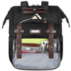 15.6 Inch Large USB Charging Port Water Resistant Nurse Laptop Backpack for Women RFID Anti Theft Work Backpack