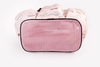 Portable Shower Caddy Basket Folding Bathroom Organizer Storage Mesh Makeup Bag Quick Dry Mesh Hanging Organizer