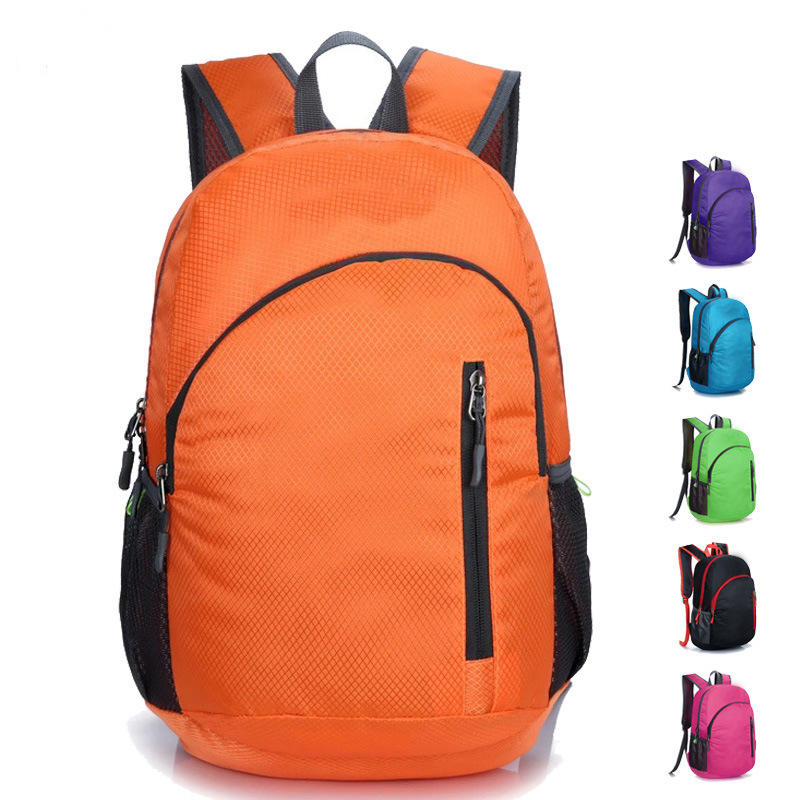 Outdoor Camping Foldable Outdoor Travel Casual Sports Backpacks for Women Rucksack Liegestuhl Large Cheap Hiking Daypacks Wholesale