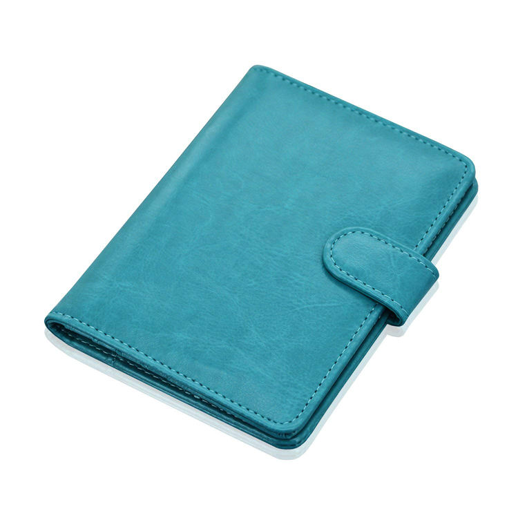 Custom Leather slim credit card wallet gift card holder wallet