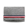 New Design Felt Webbing Closure Travel Document Passport Business Cards Holder Wallet