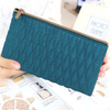 Lady Travel Organizer Bag Case Makeup Brush Zipper Cosmetic Bag Custom Label Clutch Purse Pouch