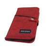 Promotional travel gift passport business card tickets holder rfid card keychain wallet organizer