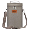 Picnic Reusable Portable Bottle Carrier Cooler Bag Custom 2 Bottle Wine Bag Insulated