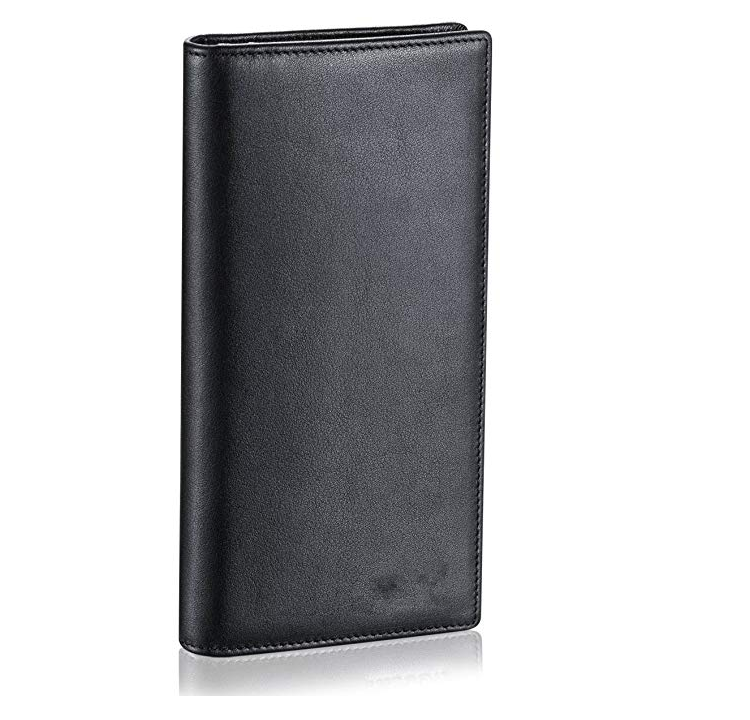 Bifold Long Wallet with 15 Credit Card Slots