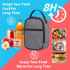 Wholesale High Quality Insulated Lunch Box Cooler Bag for Office Food Delivery Custom Logo Thermal Cooler Bag
