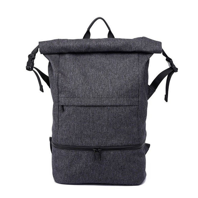 New Design Top Roll Backpack Waterproof Roll Up Laptop Backpack with Cooler Compartment