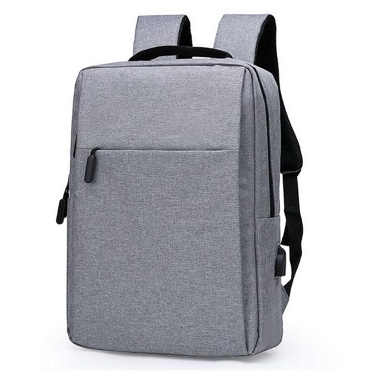 College school backpack USB charging port student backpack laptop school bag custom logo