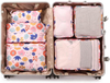 Wholesale 6 Set Luggage Travel Packing Cubes Set for Suitcases Lightweight Suitcase Packing Cubes for Travel