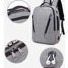 Water Resistant Smart Sport Backpack With Usb Charging Port/With Password Lock